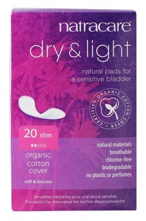 Foto 1 | Pads Natracare Dry & Light Slim De Algodón Orgánico, Paquete De 6 - Venta Internacional.