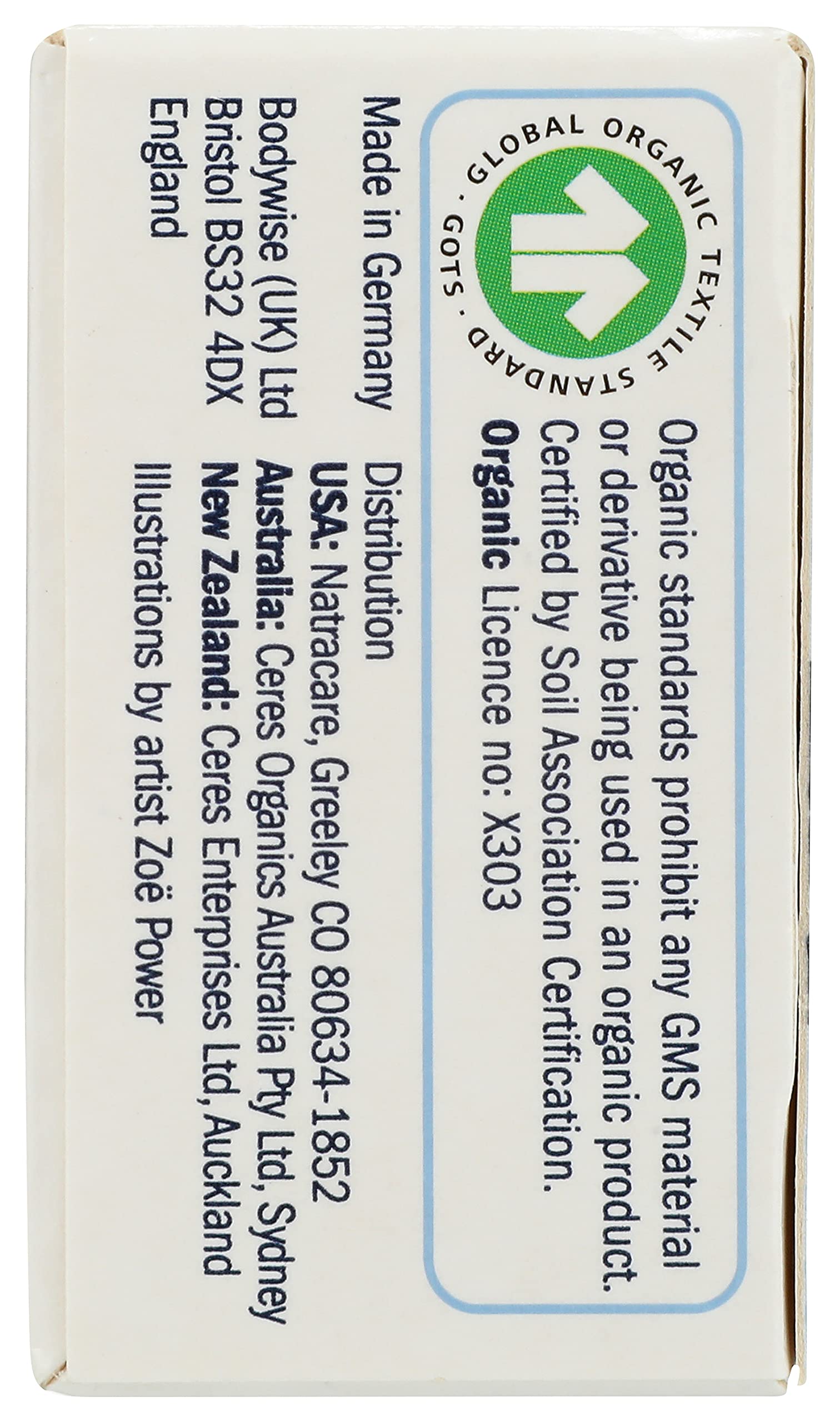 Foto 7 pulgar | Tampones Natracare Sin Aplicador, 100% Algodón Orgánico, Regular - Venta Internacional.