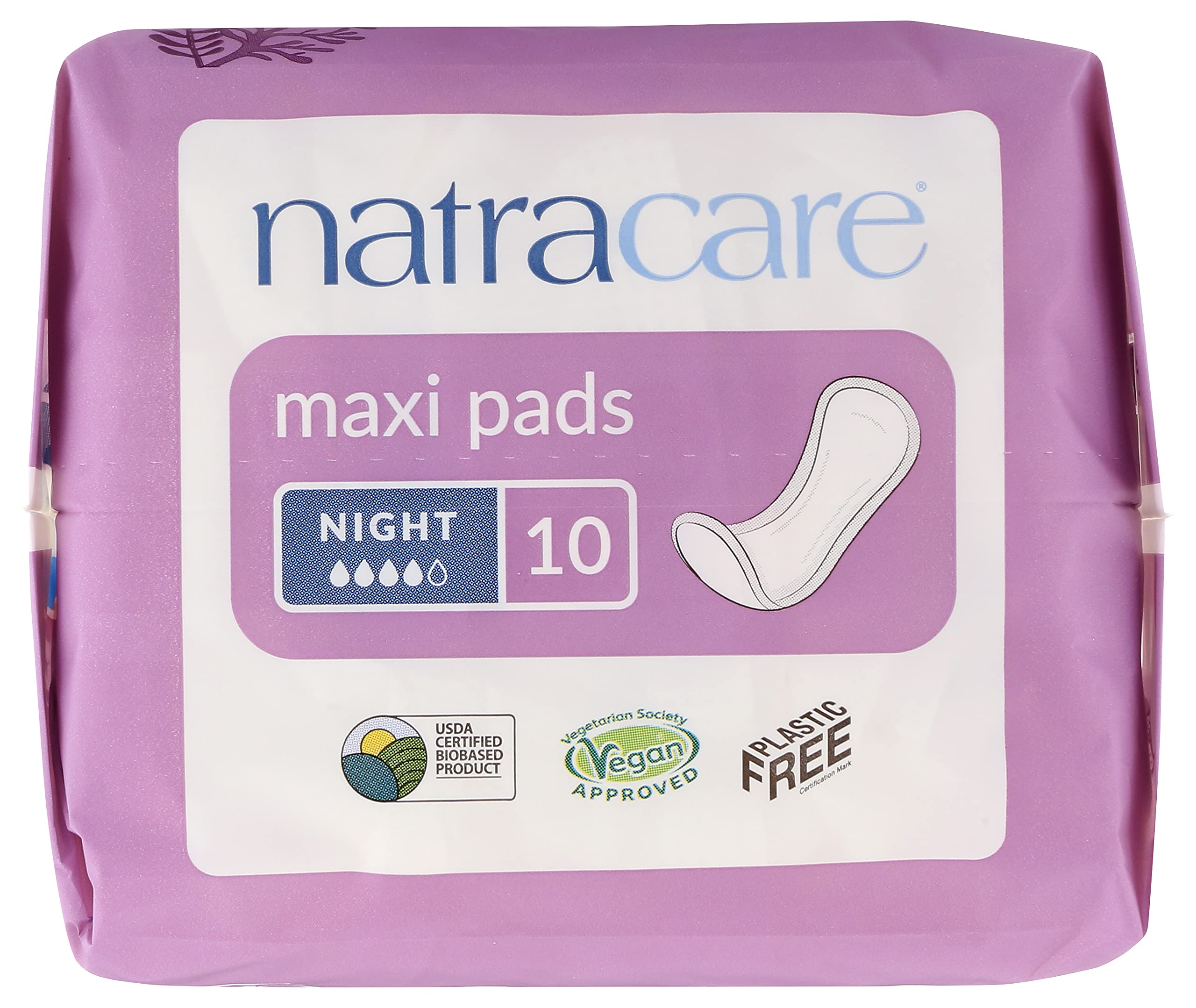 Foto 7 pulgar | Maxi Pads Natracare, Estilo Natural Y Tradicional, Para La Noche - Venta Internacional.