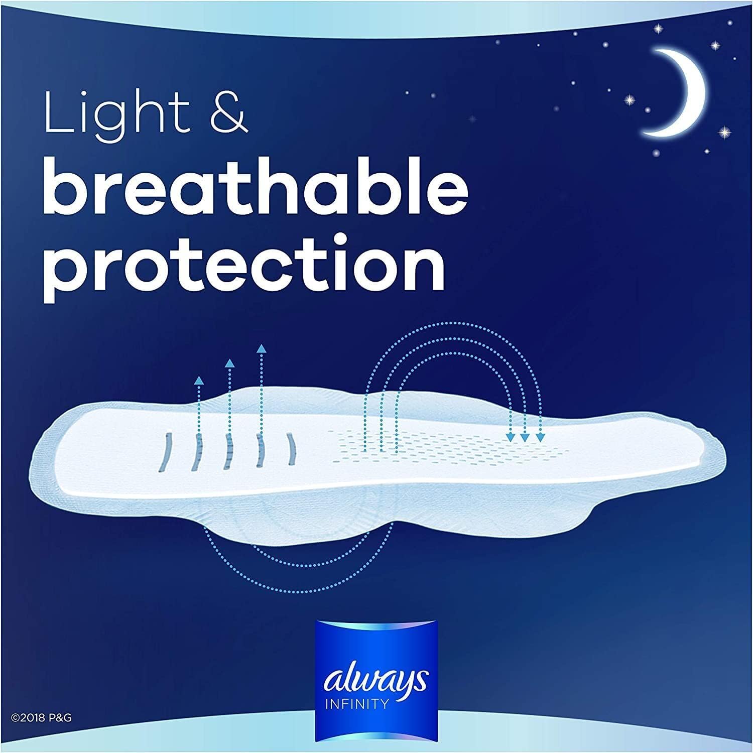 Foto 6 pulgar | Almohadillas Sanitarias Always Infinity Flexfoam Talla 5 22 Unidades - Venta Internacional.