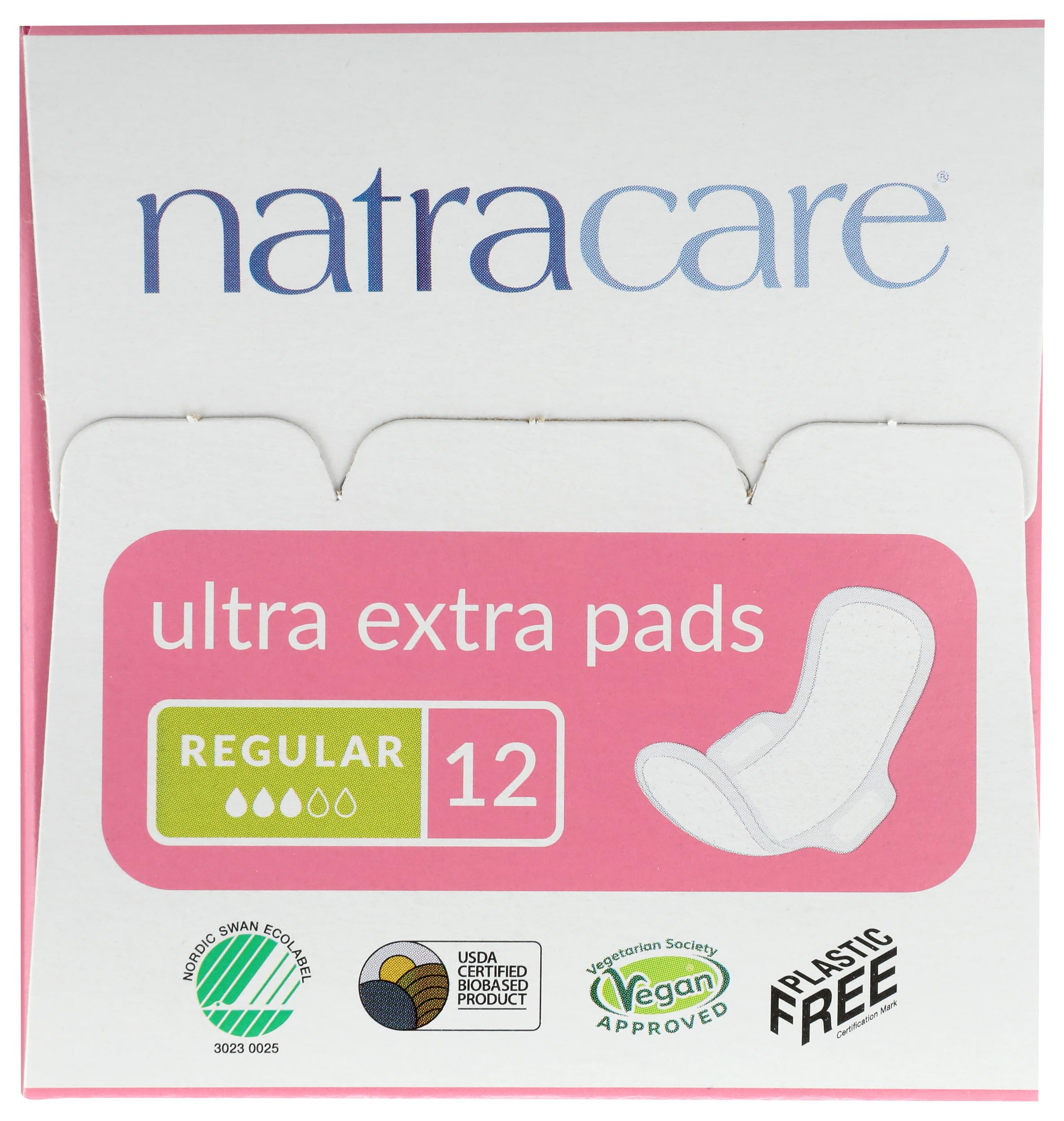 Foto 4 | Almohadillas Sanitarias Natracare Ultra Extra Regular, 12 Almohadillas - Venta Internacional.