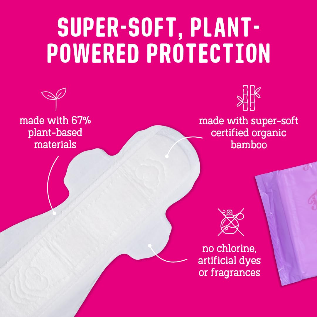 Foto 3 | Toallas Femeninas Flo Ultra Long Night Bamboo 10 Piezas- Venta Internacional