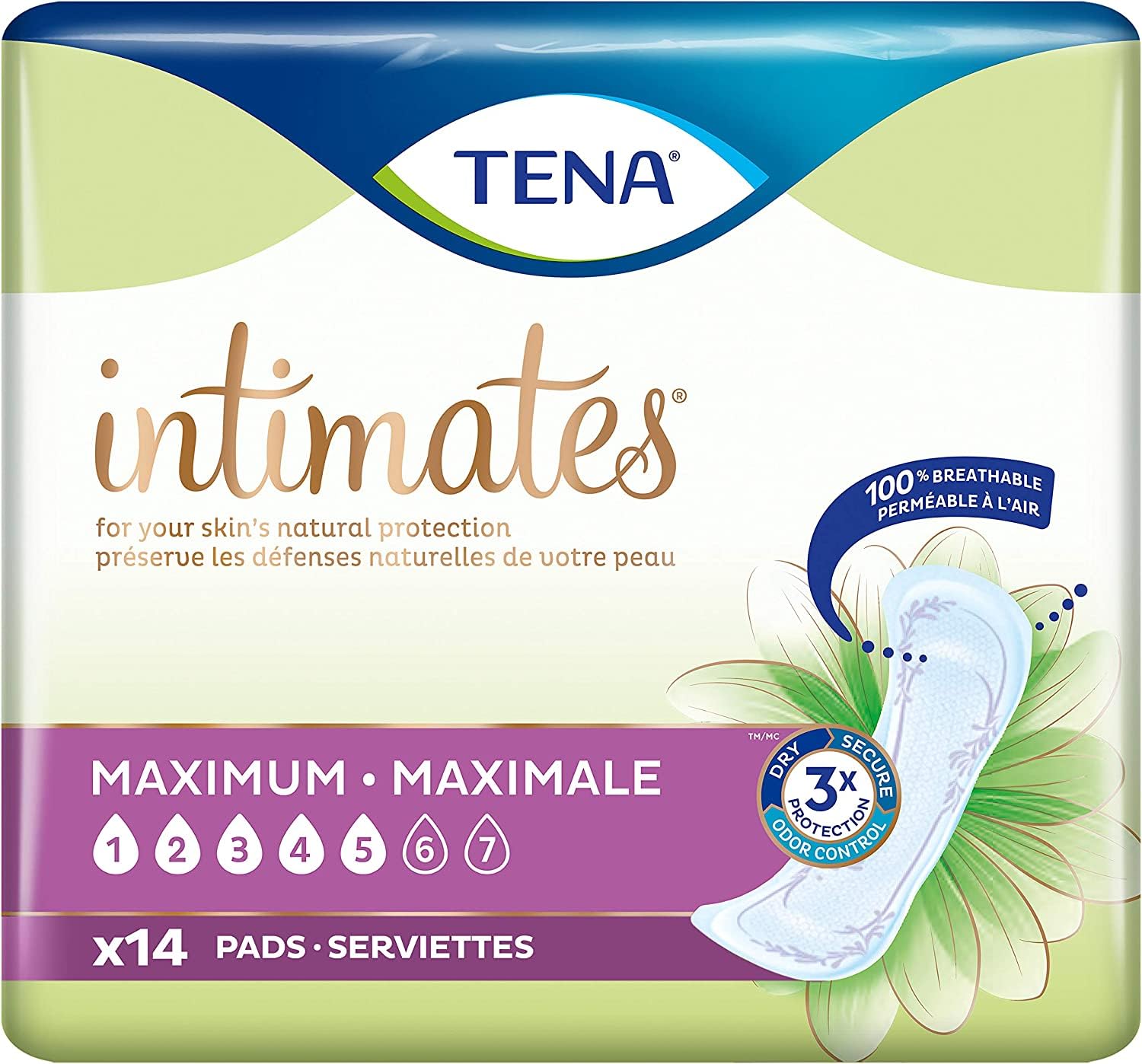 Foto 2 pulgar | Almohadillas Tena Serenity Ultra Absorbency 14 - Venta Internacional.