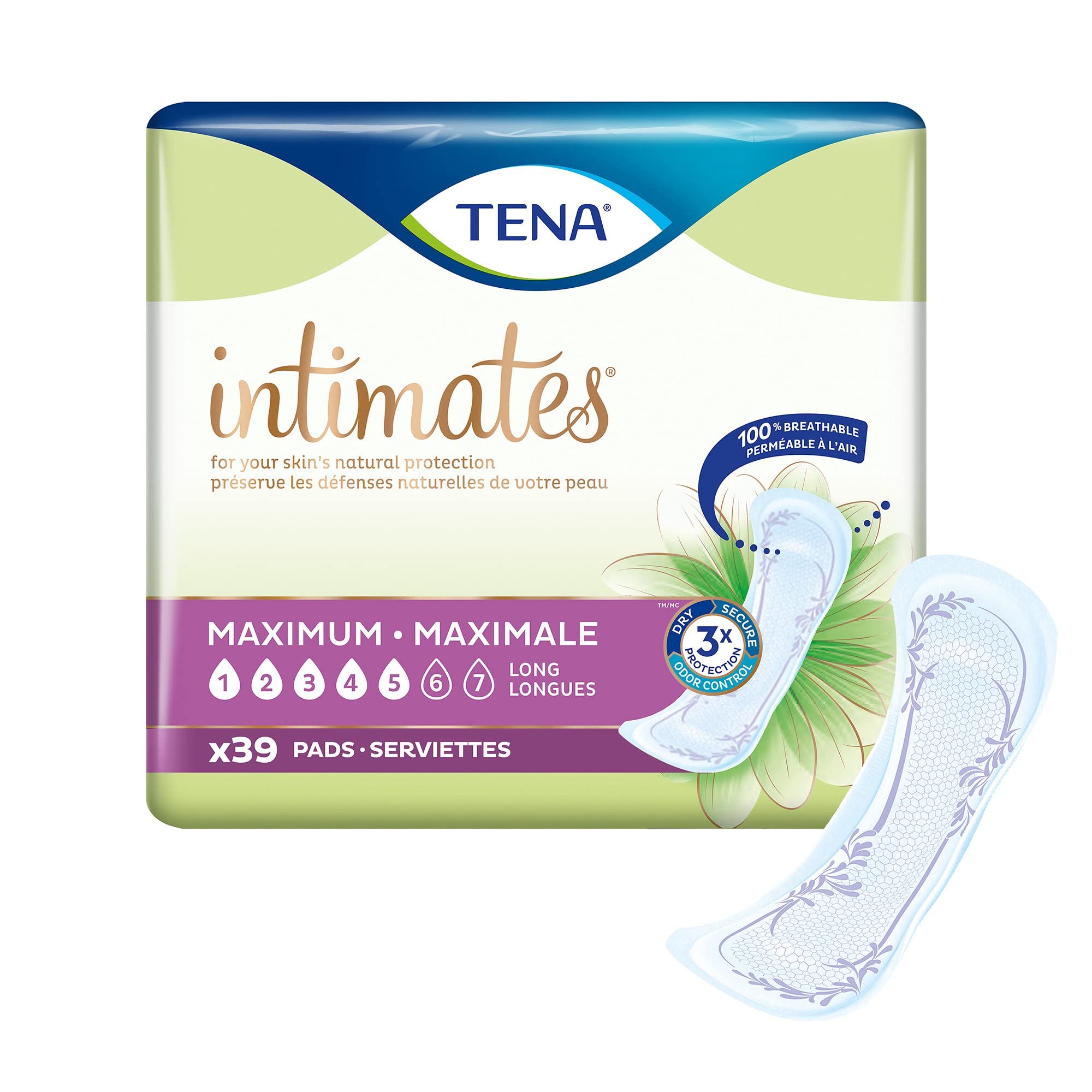 Foto 1 | Almohadillas Tena Intimates  Pesadas Y Largas  39 Unidades - Venta Internacional.