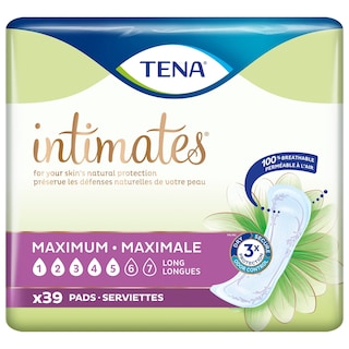 Foto 2 | Almohadillas Tena Intimates Pesadas Y Largas 39 Unidades - Venta Internacional.