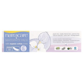 Foto 2 | Almohadillas De Maternidad Natracare Con Funda De Algodón Orgánico 10 Almohadillas - Venta Internacional.