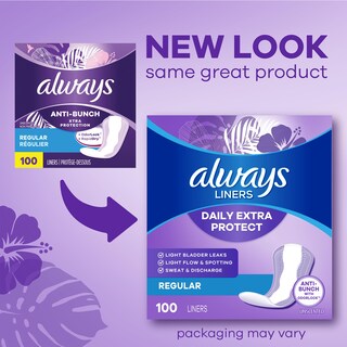 Foto 2 | Banty Liners Always Anti-bunch Xtra Protection 272 Unidades - Venta Internacional.