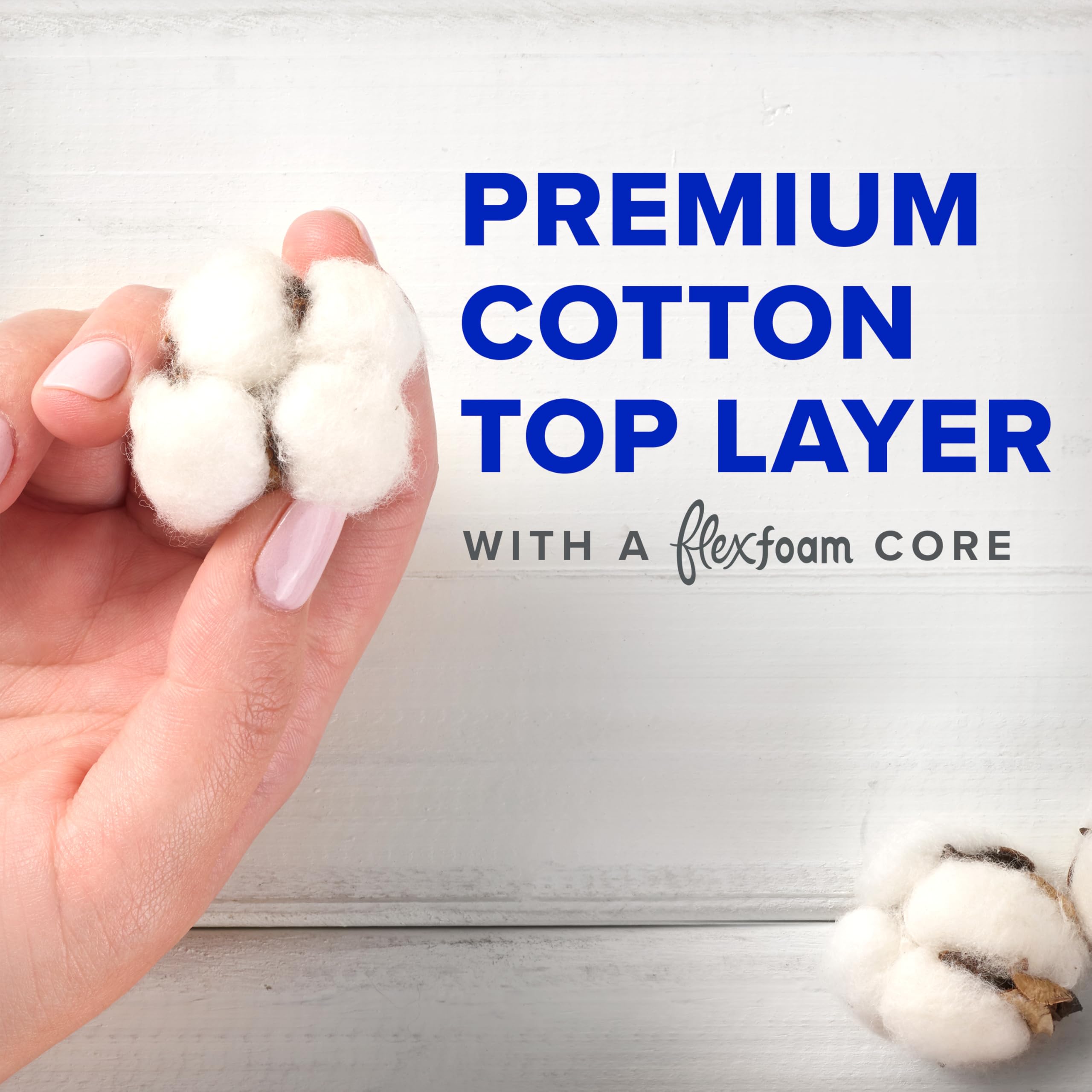 Foto 4 pulgar | Almohadillas Femeninas Always Pure Cotton Flexfoam  Tamaño 3 X 66 - Venta Internacional.
