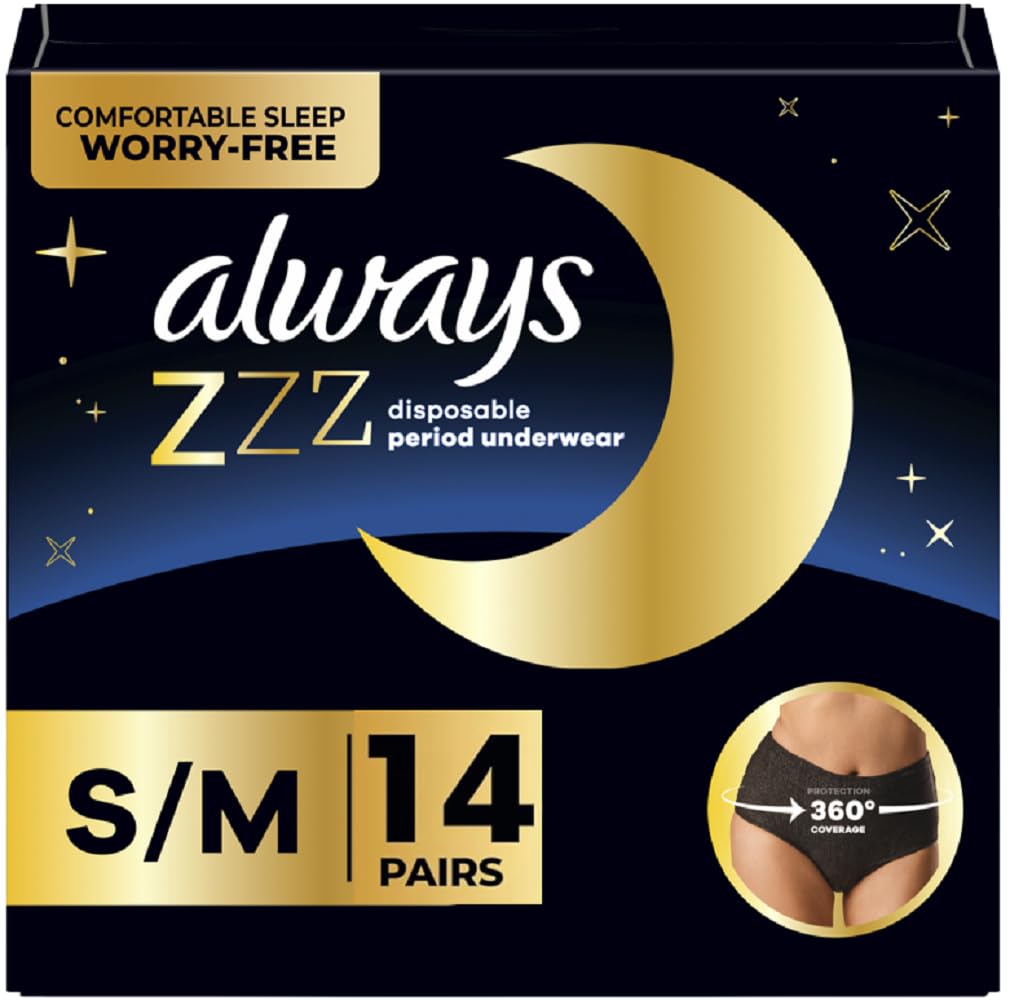 Foto 2 pulgar | Ropa Interior De Época Always Zzzs Overnight Para Mujer S/m  Paquete De 14 - Venta Internacional.