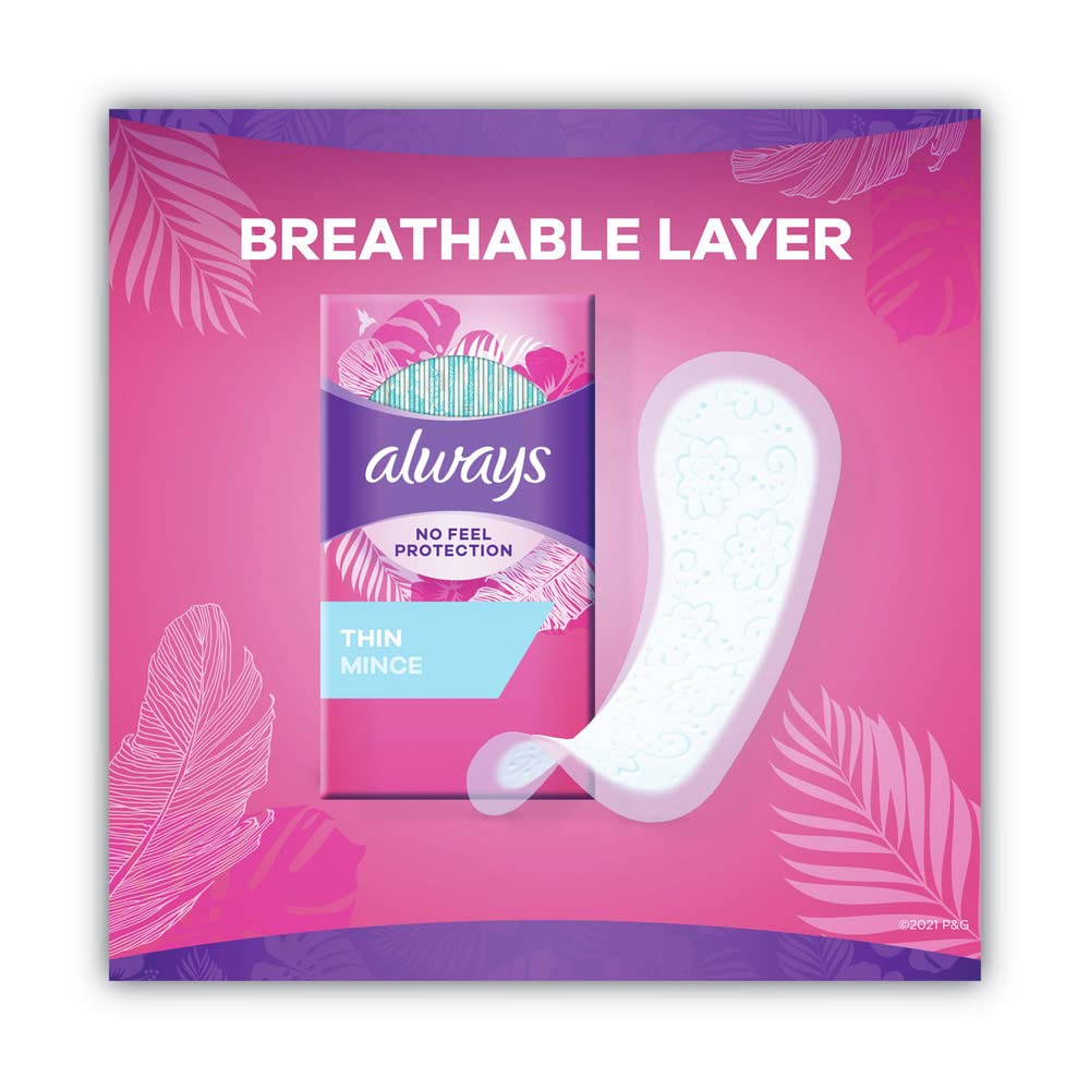 Foto 3 pulgar | Pantiliners Always Dailies Thin Regular  Paquete De 120 - Venta Internacional.