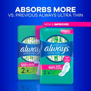 Foto 7 | Almohadillas Femeninas Always Ultrafinas Con Alas Tamaño 3 X 114 Unidades - Venta Internacional.