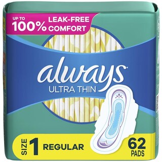 Foto 1 | Almohadillas Sanitarias Always Ultrafinas Con Alas Flexibles Tamaño 1 - Venta Internacional.