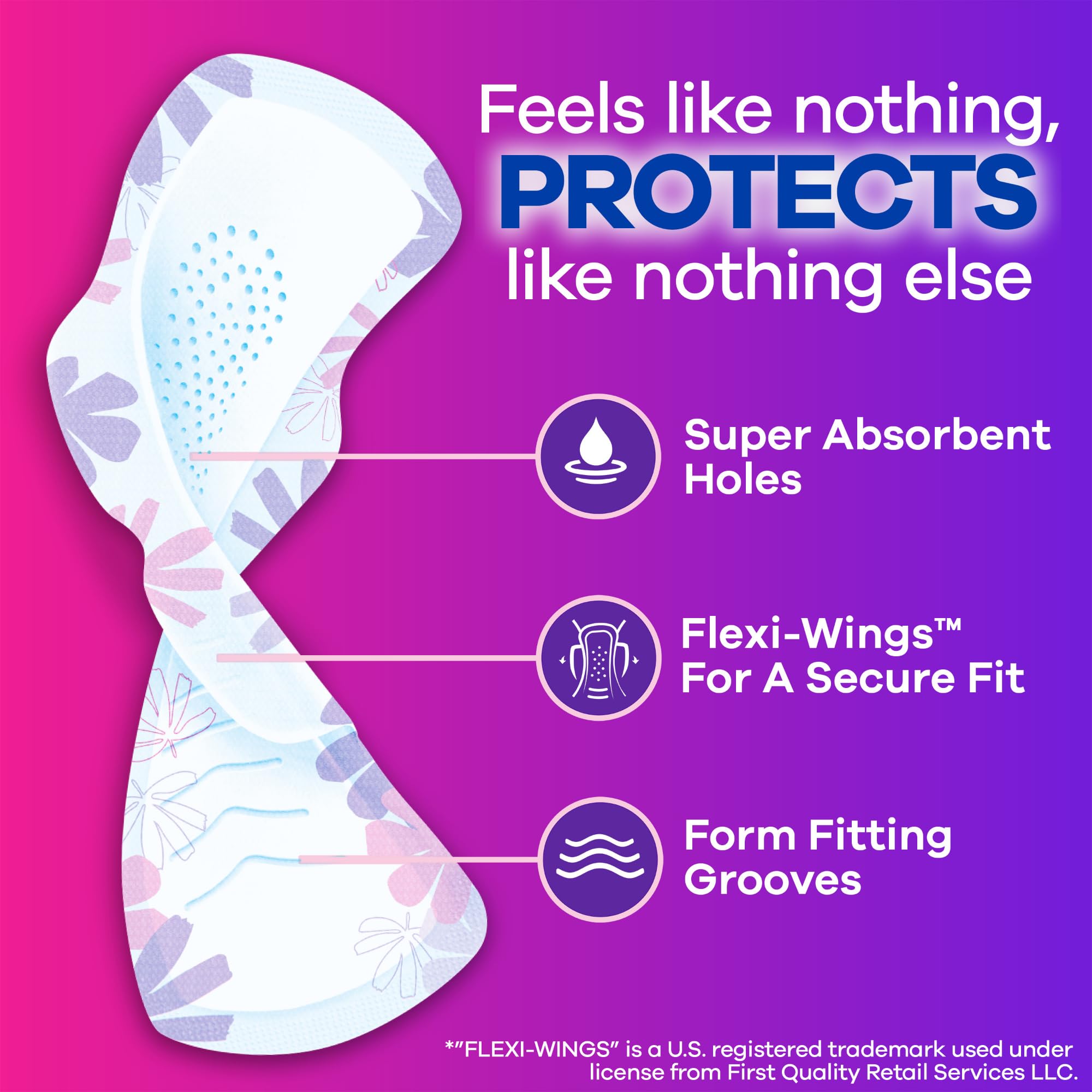 Foto 3 pulgar | Almohadillas Femeninas Always Radiant Flexfoam Con Alas  Tamaño 3 X 30 - Venta Internacional.