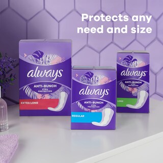 Foto 5 | Daily Liners Always Anti-bunch Xtra Protection Extra Larga - Venta Internacional.