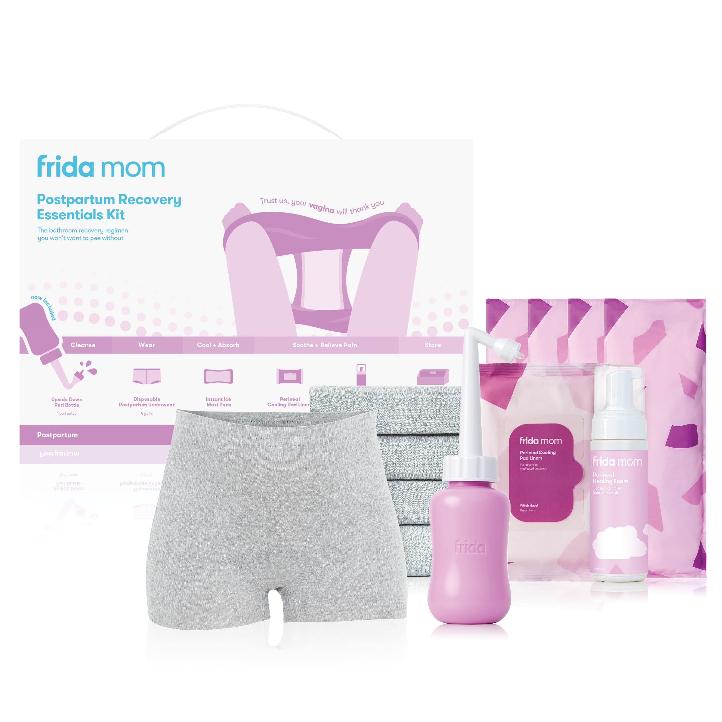 Set De 11 Bolsas De Hospital Frida Mom Postpartum Essentials - Venta Internacional.