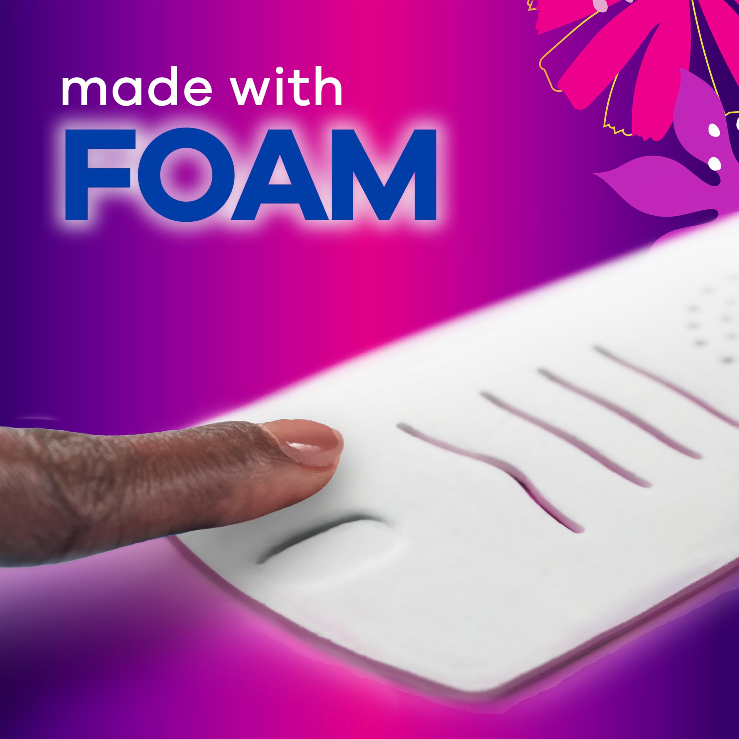 Foto 6 pulgar | Almohadillas Femeninas Always Radiant Flexfoam Con Alas Talla 4 28 Unidades - Venta Internacional.