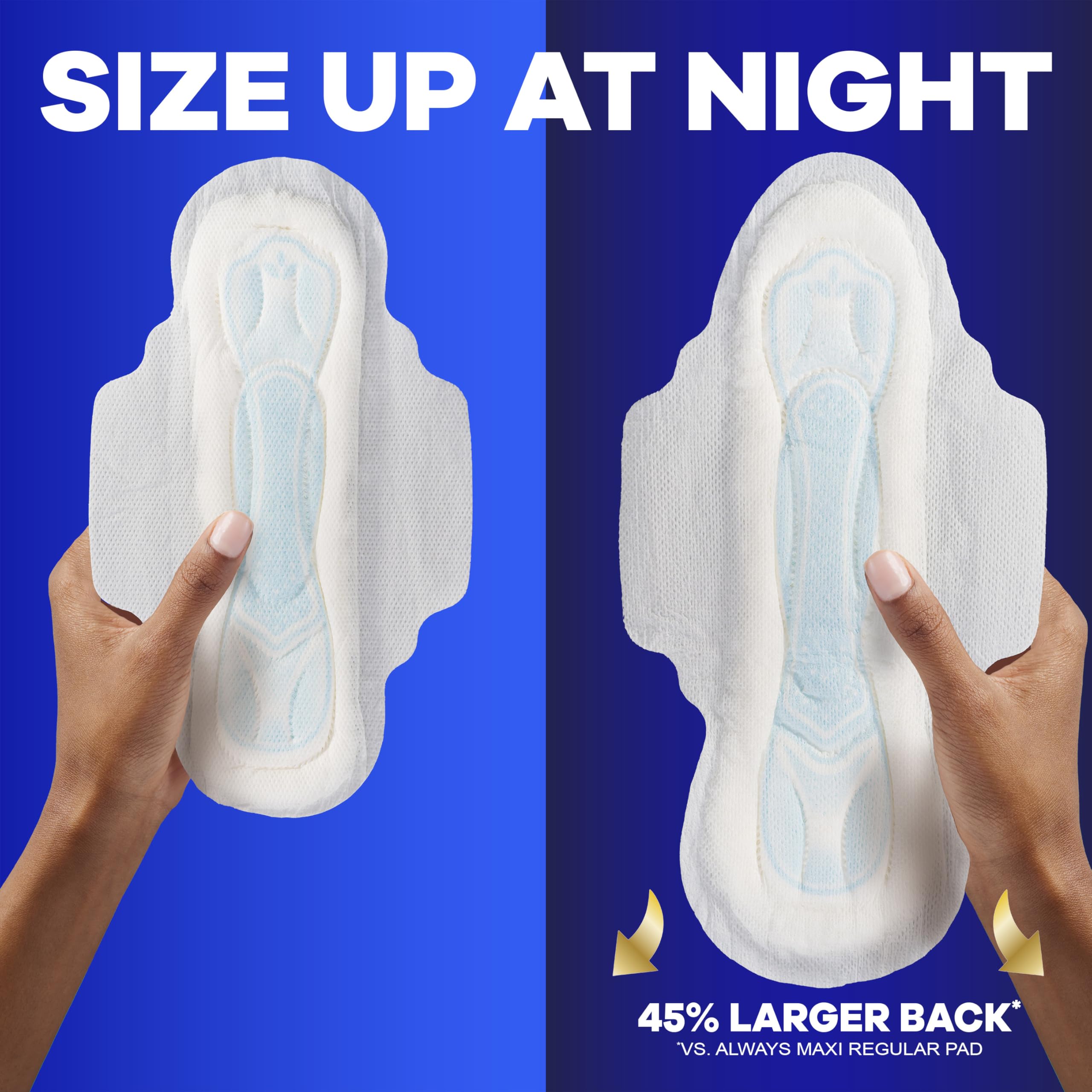 Foto 7 pulgar | Almohadillas Sanitarias Always Maxi Overnight Con Alas  Tamaño 4 X 84 - Venta Internacional.
