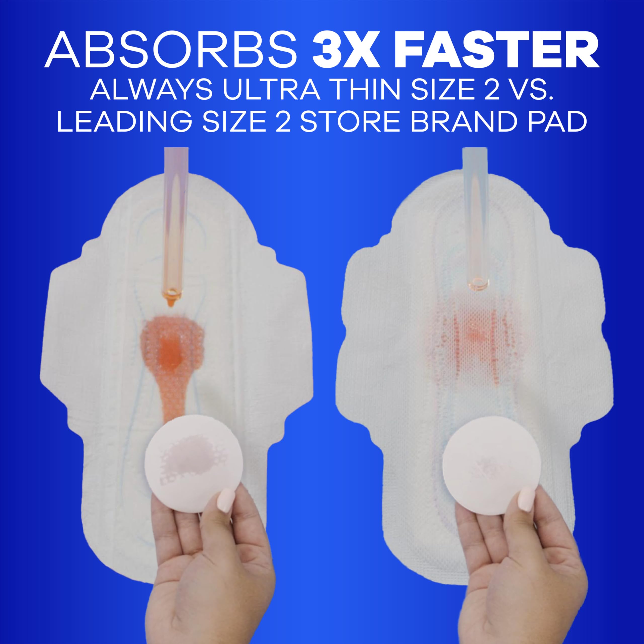 Foto 4 pulgar | Almohadillas Sanitarias Always Ultra Thin Talla 1 Regular 132 Unidades - Venta Internacional.