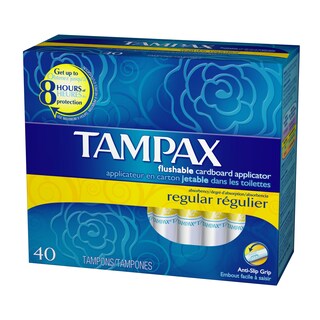 Foto 1 | Pantiliners Tampax Paquetes Regulares De 40 Unidades (paquete De 2) - Venta Internacional.