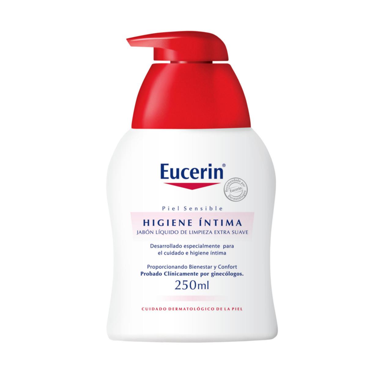 Foto 2 pulgar | Jabón Líquido Higiene Íntima Eucerin 250 ml