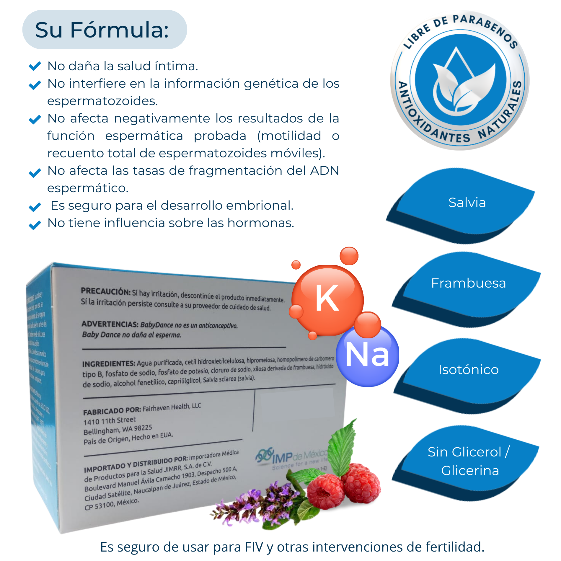 Foto 4 pulgar | Lubricante de Fertilidad Fairhaven Health BabyDance