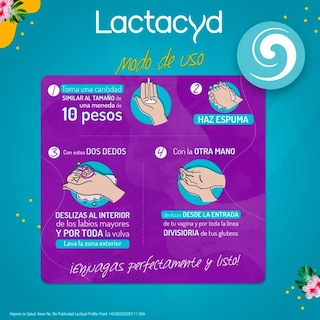 Foto 3 | Shampoo Íntimo Lactacyd Fresh 200 ml