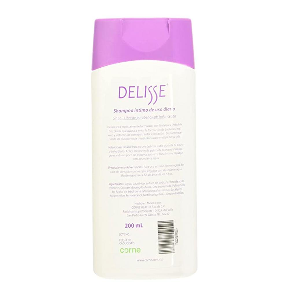 Foto 3 | Shampoo Íntimo Delisse Gel 200 Ml