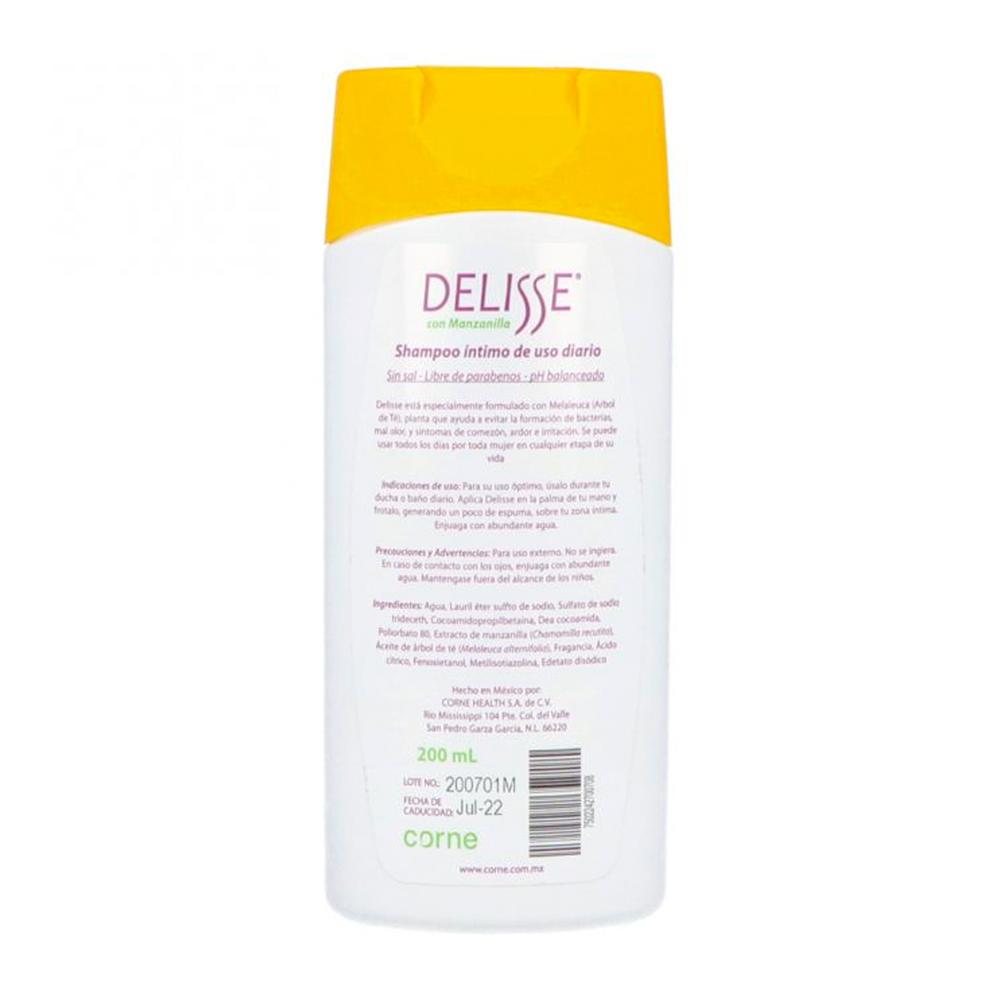 Foto 4 pulgar | Gel Íntimo Delisse Manzanilla 200 Ml
