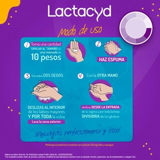 Foto 3 | Shampoo Íntimo Lactacyd Clarity 220 Ml