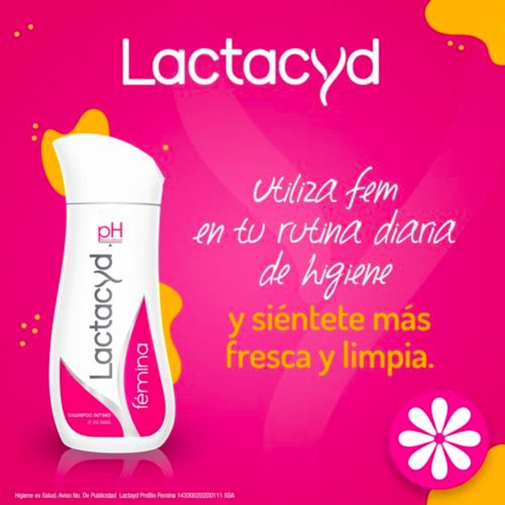 Foto 3 pulgar | Shampoo Íntimo Lactacyd Fémina 200 Ml