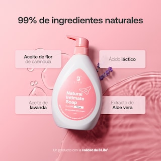 Foto 2 | Jabón Íntimo 740 ml con Ingredientes Naturales Natural Intimate Soap B Life para Mujer