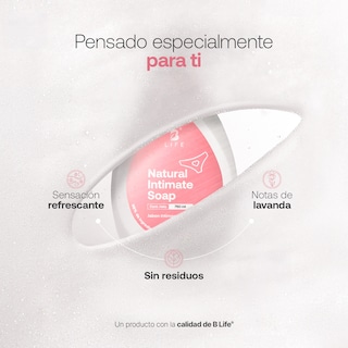 Foto 4 | Jabón Íntimo 740 ml con Ingredientes Naturales Natural Intimate Soap B Life para Mujer