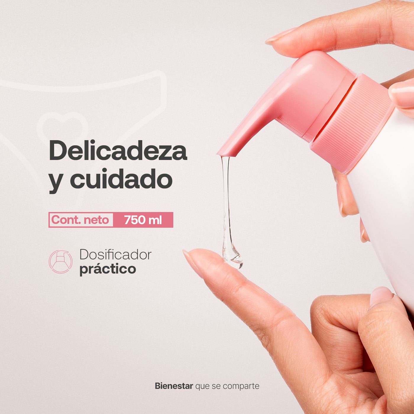Foto 5 | Jabón Íntimo 740 ml con Ingredientes Naturales Natural Intimate Soap B Life para Mujer