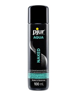 Foto 2 | Lubricante Pjur Aqua Naked A Base De Agua, 100 Ml, Para Hombres Y Mujeres - Venta Internacional.