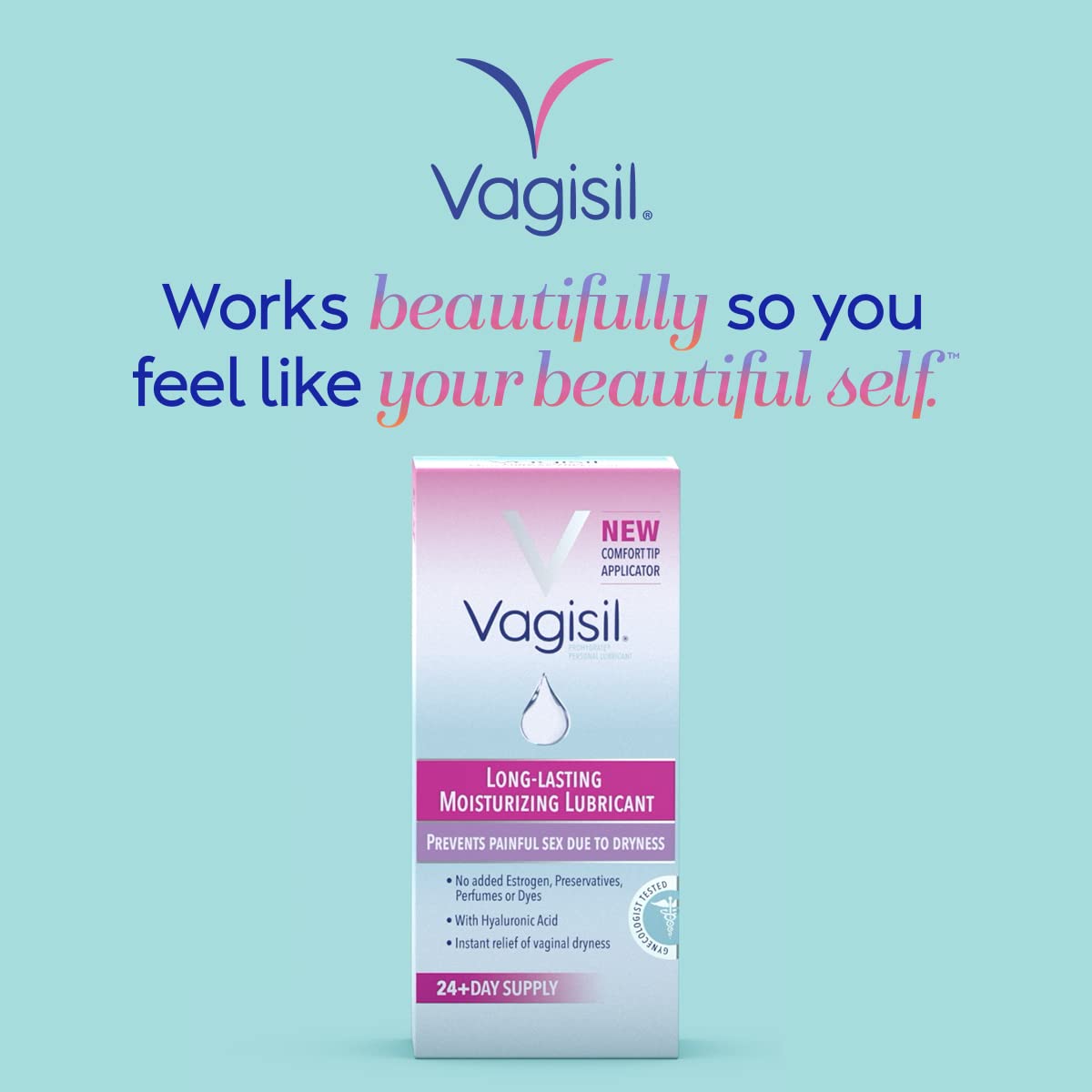 Foto 6 | Gel Hidratante Y Lubricante Vaginal Vagisil Prohydrate, 8 Aplicadores - Venta Internacional.