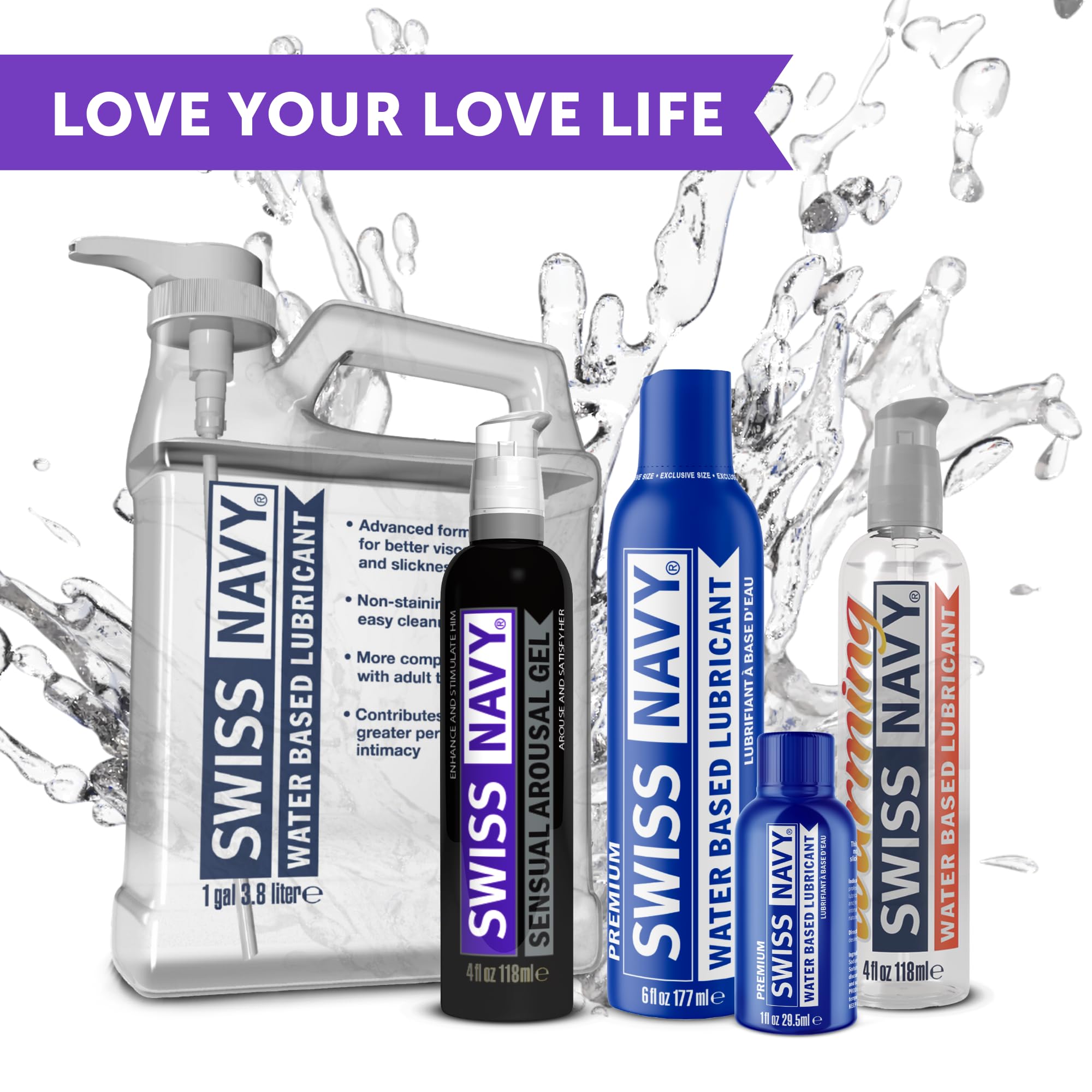 Foto 5 | Gel De Excitación Swiss Navy Sensual A Base De Agua  118 Ml  Para Parejas - Venta Internacional.