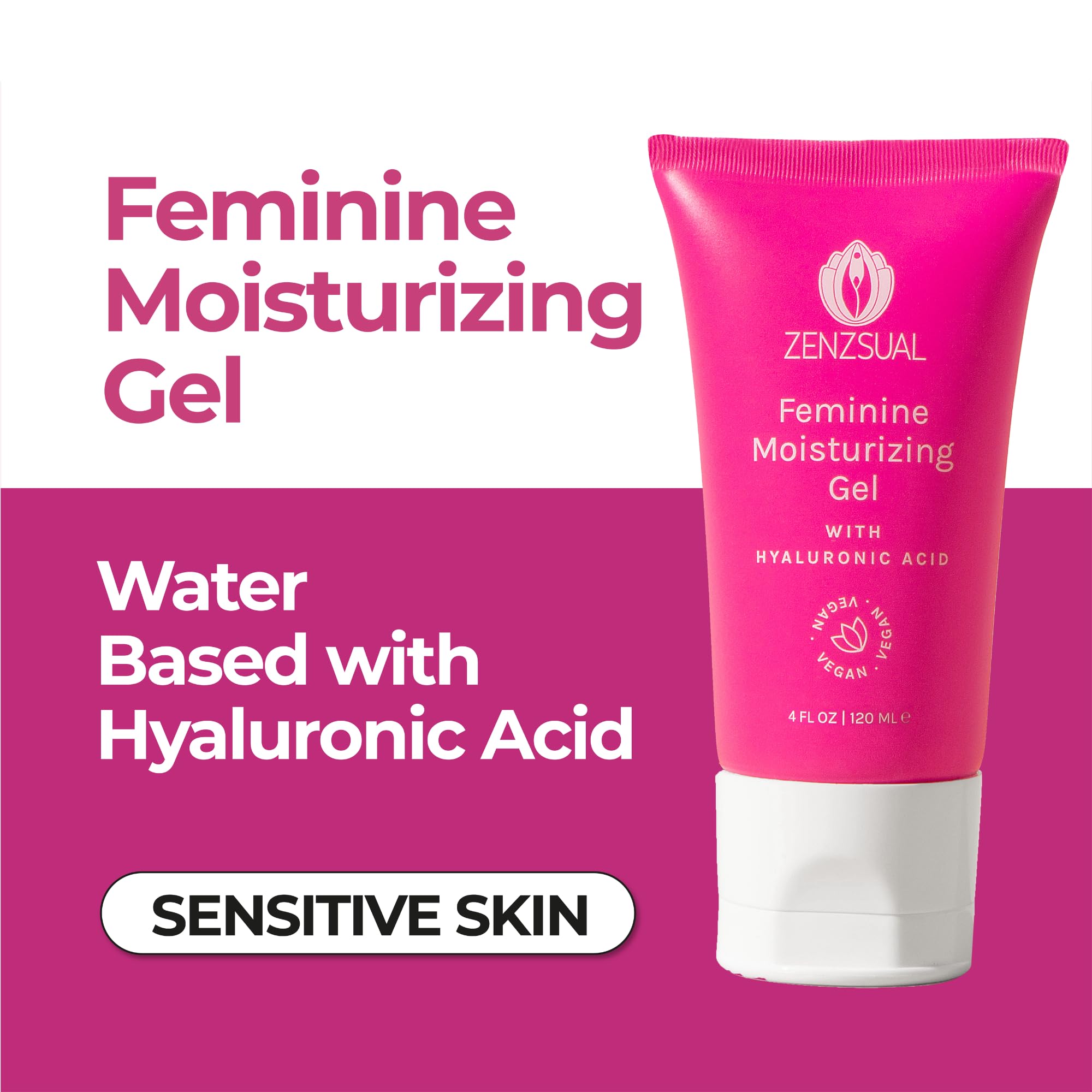 Foto 3 pulgar | Gel Hidratante Femenino Zenzsual Con Ácido Hialurónico 120 Ml - Venta Internacional.