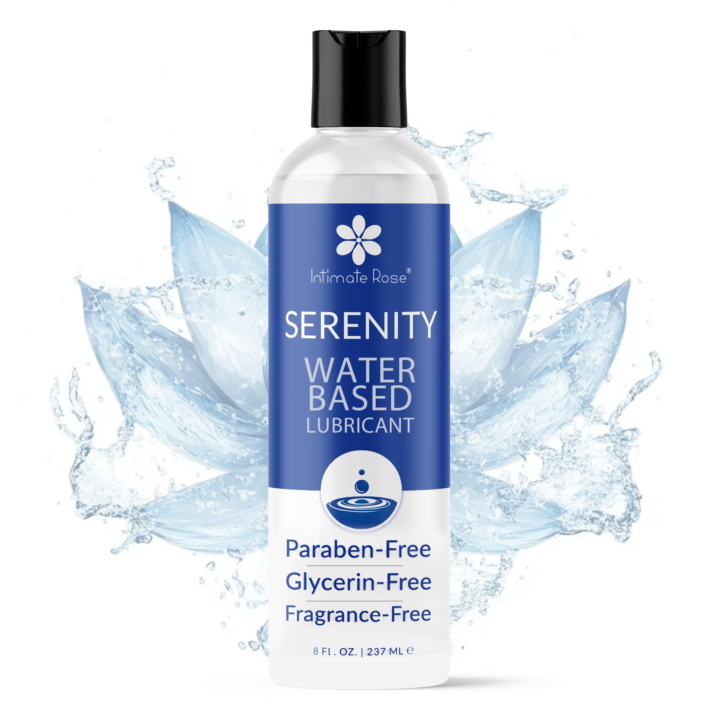 Lubricante A Base De Agua Intimate Rose Sin Fragancia 240 Ml - Venta Internacional.