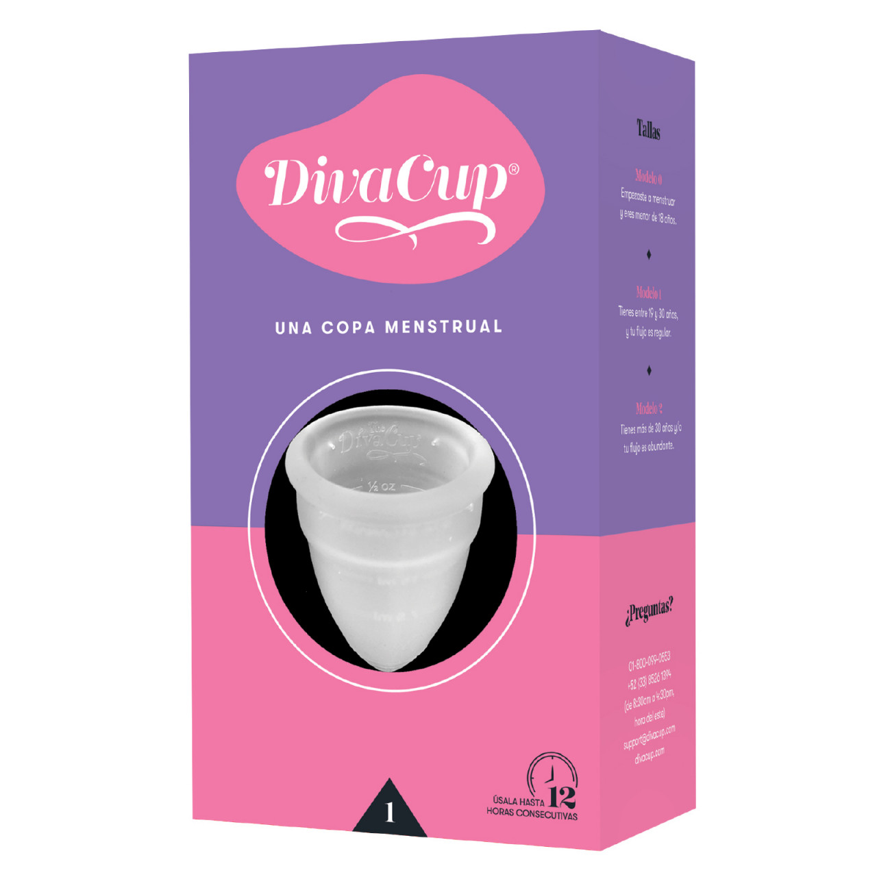 Foto 2 pulgar | Copa Menstrual The Diva Cup Modelo 1