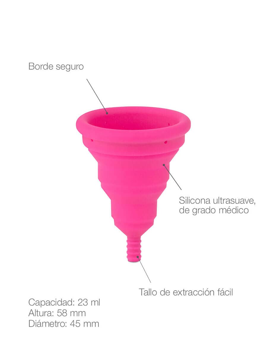 Foto 3 pulgar | Copa Menstrual Intimina Lily Cup Compacta Talla B - Venta Internacional.