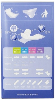 Foto 2 | Panty Liners Natracare Natural Organic Normal 18 Unidades - Venta Internacional.
