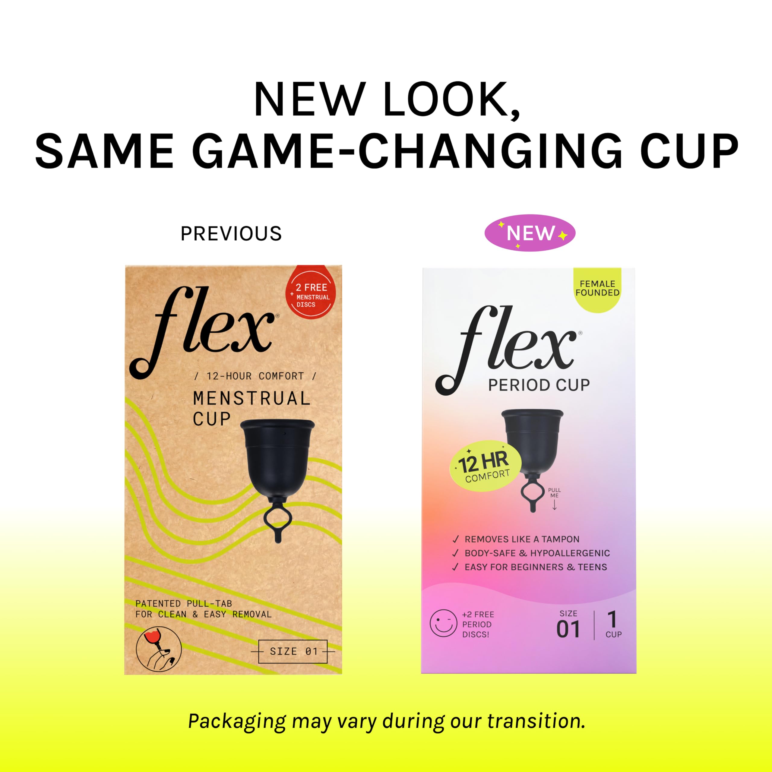 Foto 3 pulgar | Kit De Inicio Para Copa Menstrual Flex Cup  Tamaño 01  Con 2 Discos - Venta Internacional.
