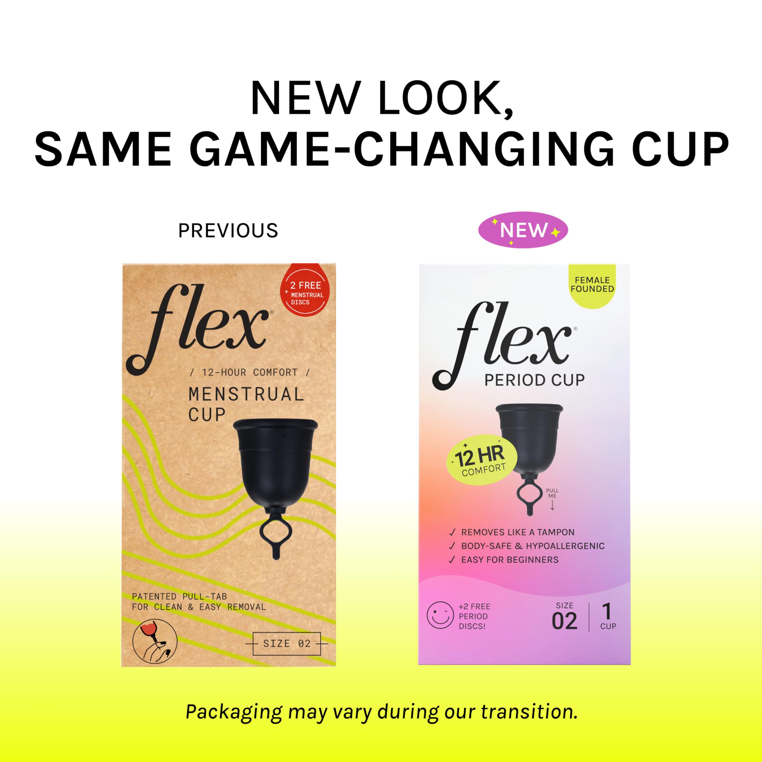 Foto 3 pulgar | Kit De Inicio Para Copa Menstrual Flex Cup  Ajuste Completo  Talla 02 - Venta Internacional.
