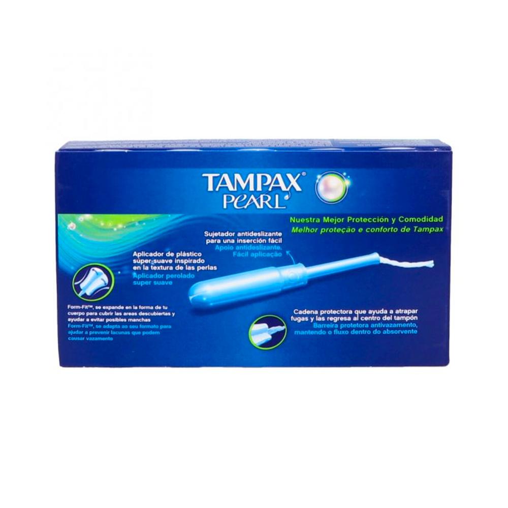 Foto 4 pulgar | Tampones Tampax Pearl Super Absorbentes 8 Piezas