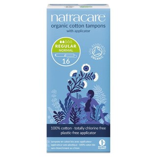 Foto 1 | Tampones Natracare Organic Regular Con Aplicador 16x3 - Venta Internacional.