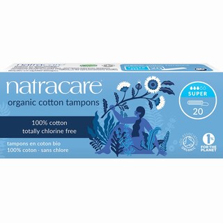 Foto 1 | Tampones Natracare Sin Aplicador, 100% Algodón Orgánico, Súper - Venta Internacional.