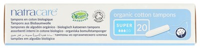 Foto 7 | Tampones Natracare Sin Aplicador, 100% Algodón Orgánico, Súper - Venta Internacional.