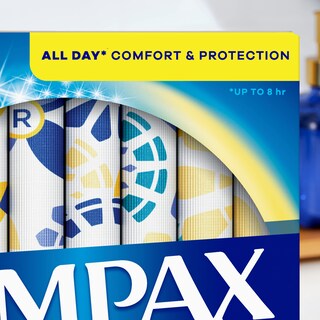 Foto 5 | Tampones Tampax Pearl Con Aplicador De Plástico Regular 36 Unidades - Venta Internacional.