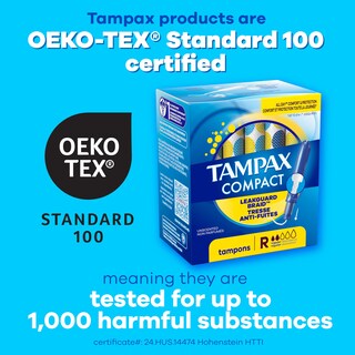 Foto 6 | Tampones Tampax Compact Pearl Multipack Regular/super 45 Unidades - Venta Internacional.