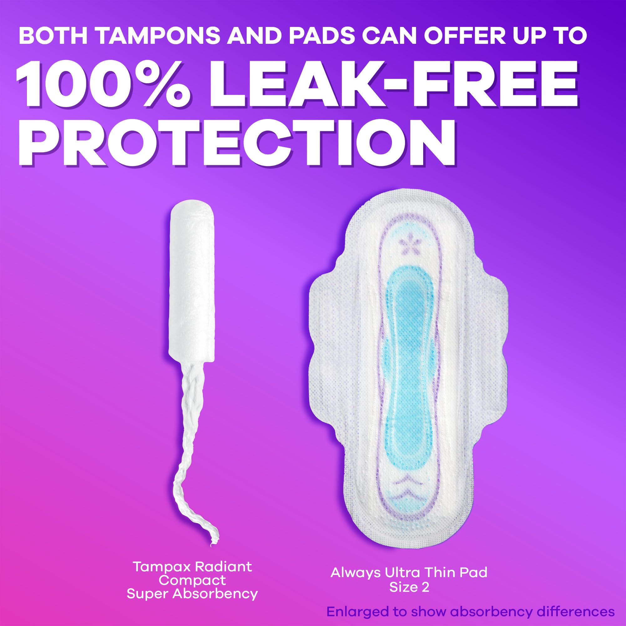 Foto 7 pulgar | Tampones Tampax Compact Radiant Super Absorbency X84 - Venta Internacional.
